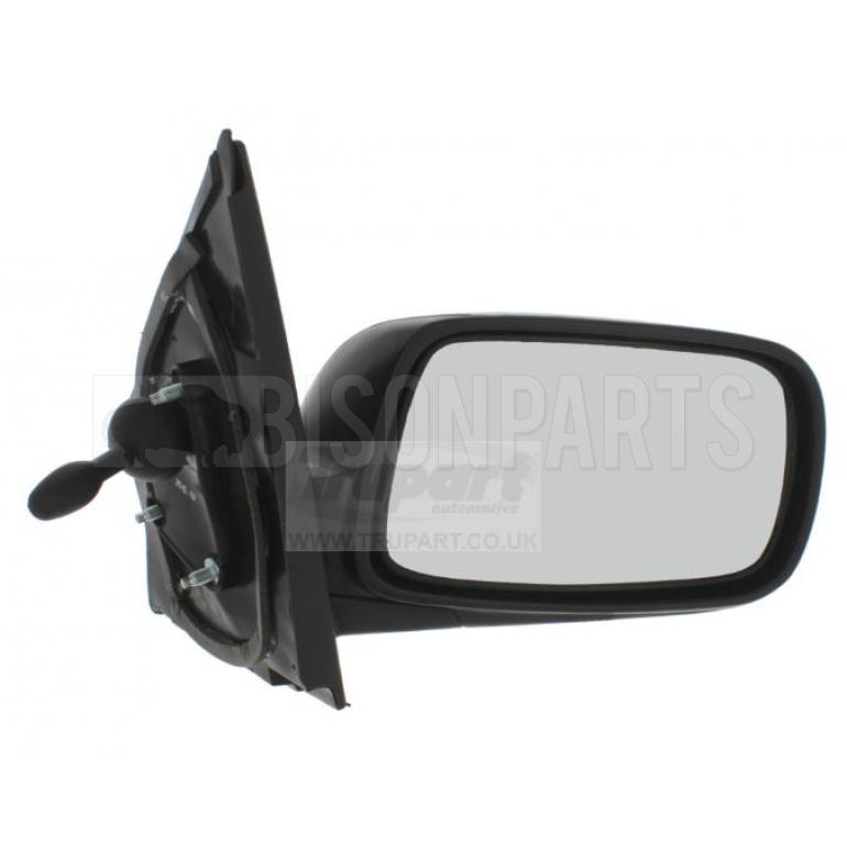 BLACK TEXTURED CABLE ADJUST MIRROR HEAD DRIVER SIDE RH