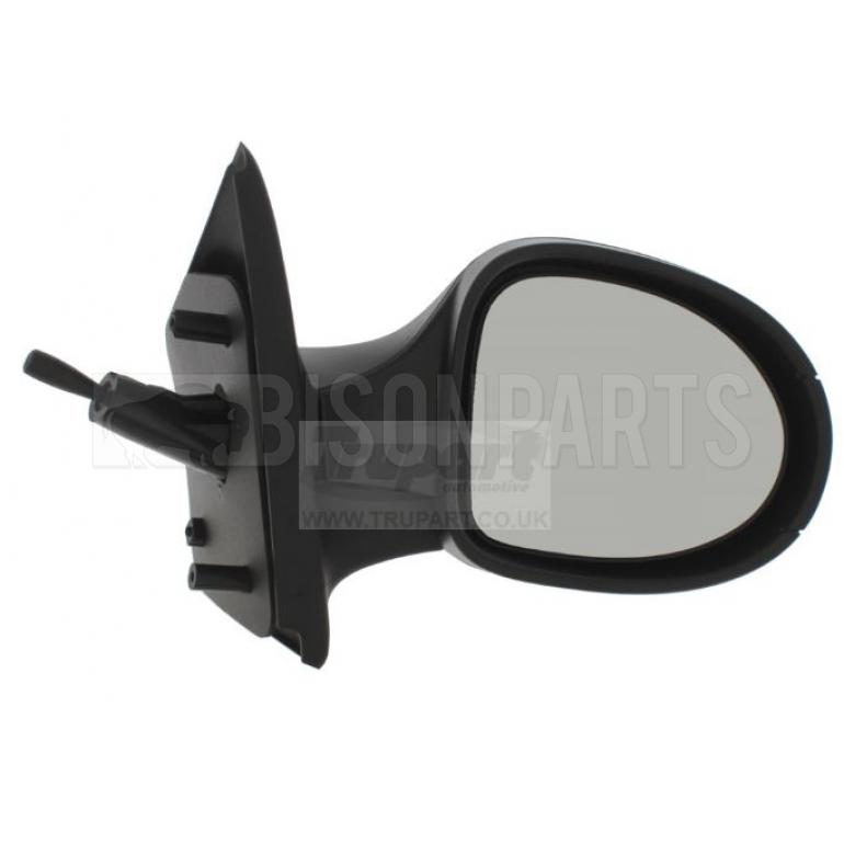 BLACK TEXTURED CABLE ADJUST MIRROR HEAD DRIVER SIDE RH