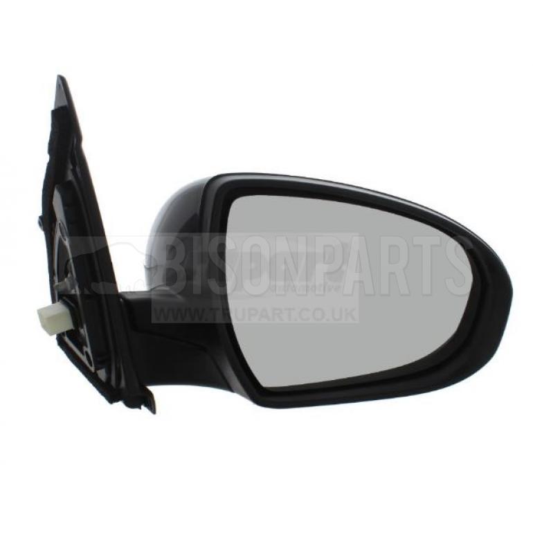 BLACK ELECTRIC ADJUST HEATED MIRROR HEAD DRIVER SIDE RH
