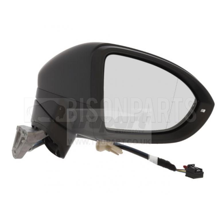 PRIMED ELECTRIC ADJUST HEATED MIRROR HEAD DRIVER SIDE RH