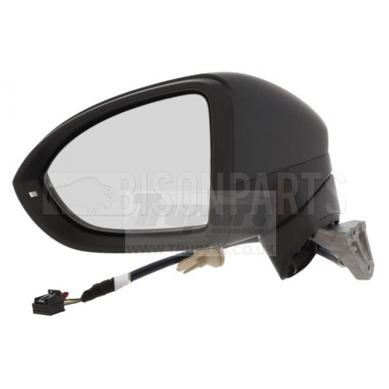 PRIMED ELECTRIC ADJUST HEATED MIRROR HEAD PASSENGER SIDE LH