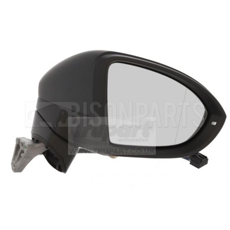 PRIMED ELECTRIC ADJUST POWER FOLDING HEATED MIRROR HEAD DRIVER SIDE RH