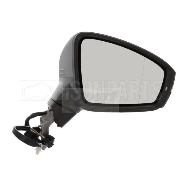 PRIMED ELECTRIC ADJUST HEATED MIRROR HEAD DRIVER SIDE RH