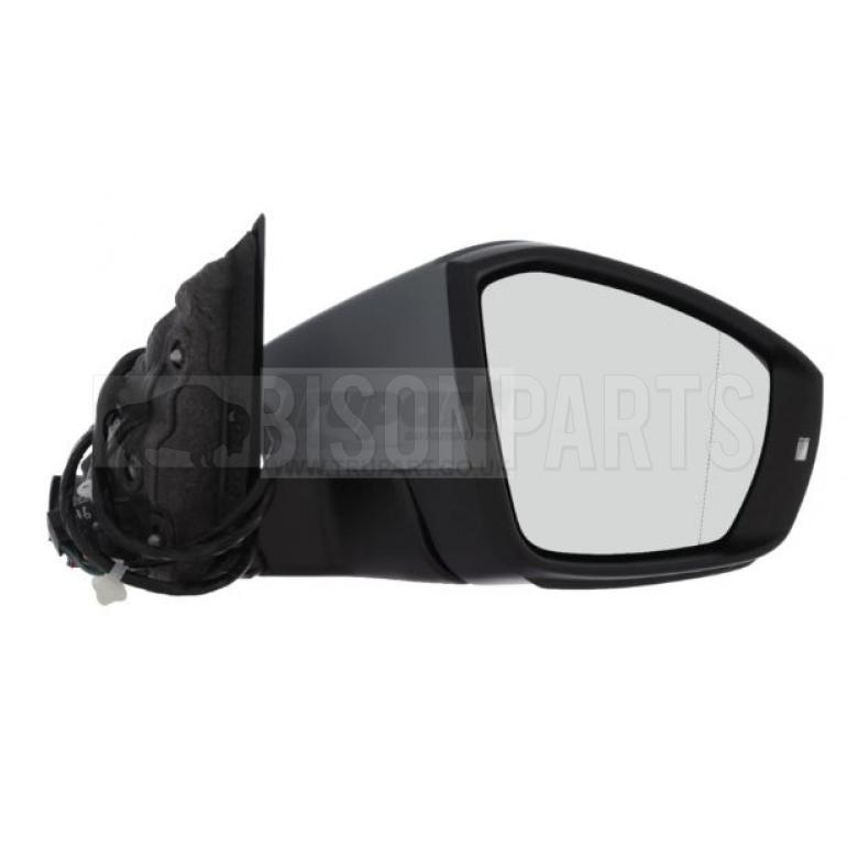 PRIMED ELECTRIC ADJUST POWER FOLDING HEATED MIRROR HEAD DRIVER SIDE RH