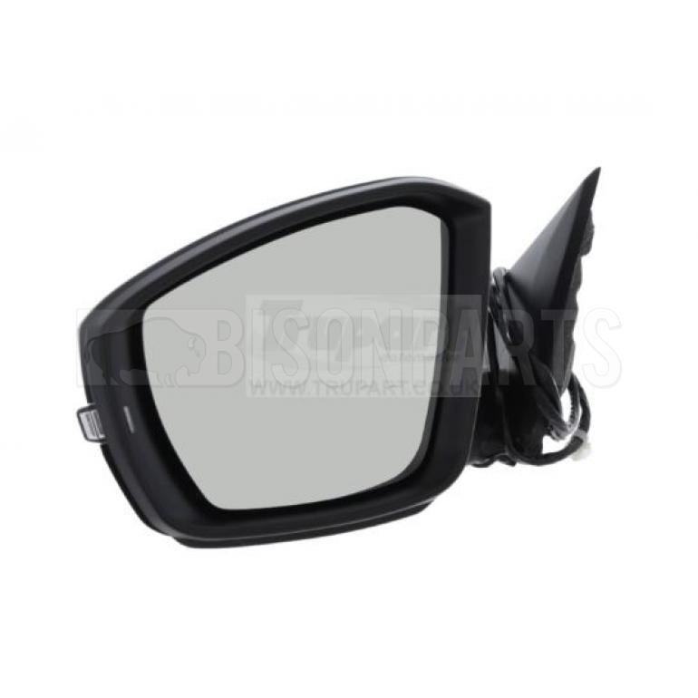 PRIMED ELECTRIC ADJUST POWER FOLDING HEATED MIRROR HEAD PASSENGER SIDE LH