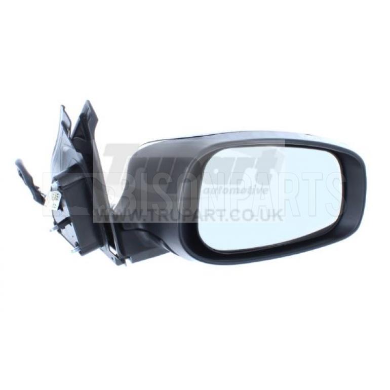 BLACK ELECTRIC ADJUST HEATED MIRROR HEAD DRIVER SIDE RH