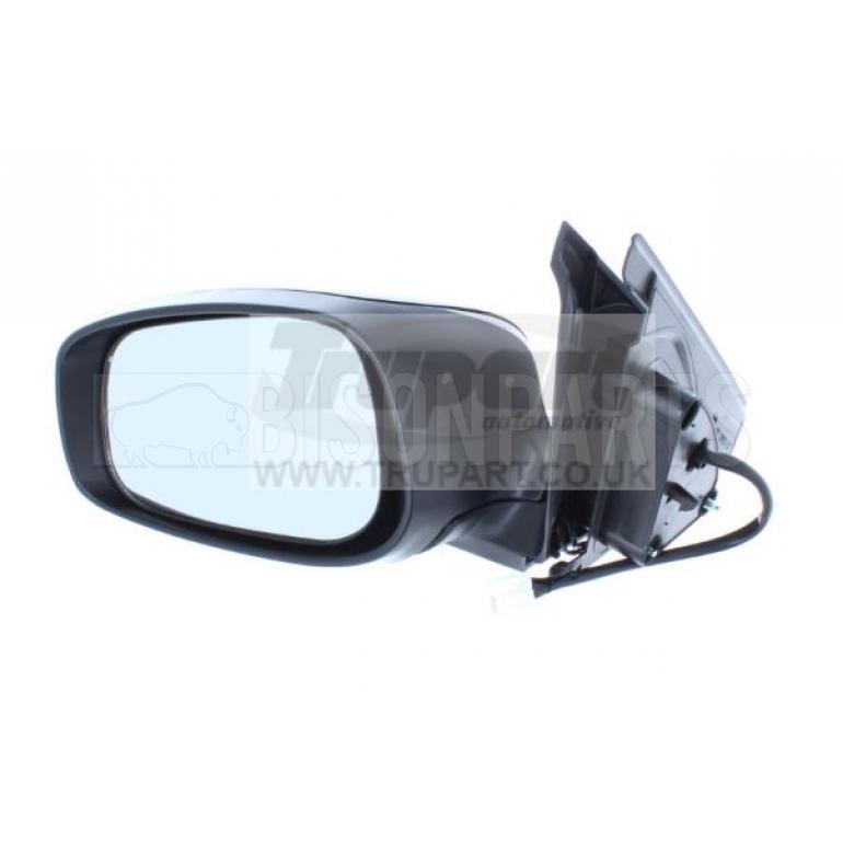 BLACK ELECTRIC ADJUST HEATED MIRROR HEAD PASSENGER SIDE LH