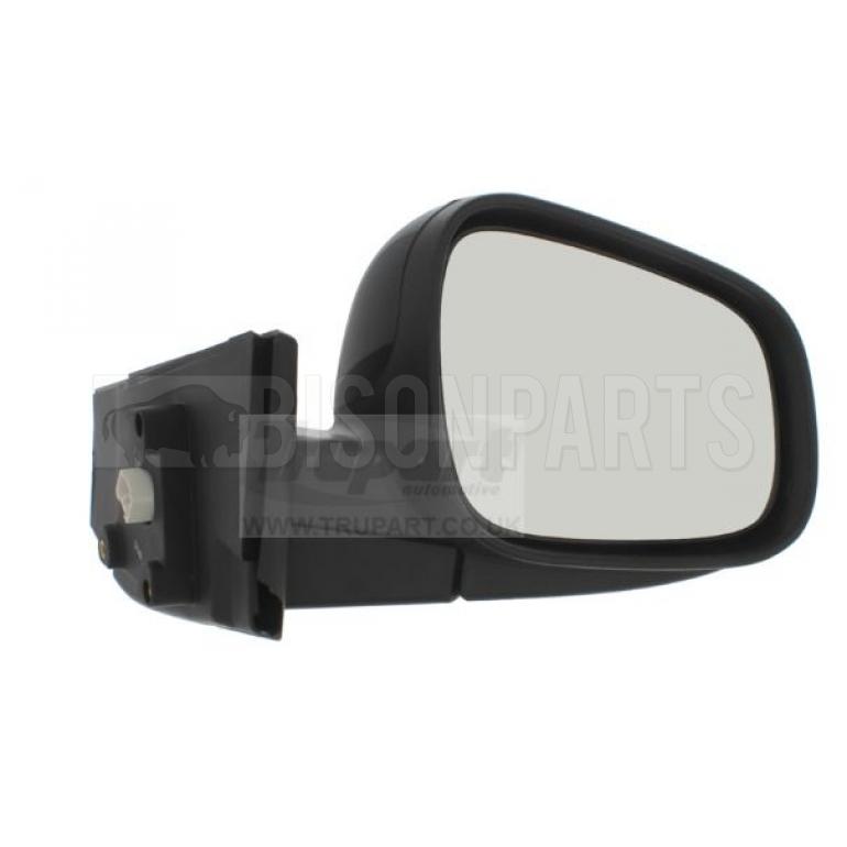 BLACK ELECTRIC ADJUST HEATED MIRROR HEAD DRIVER SIDE RH