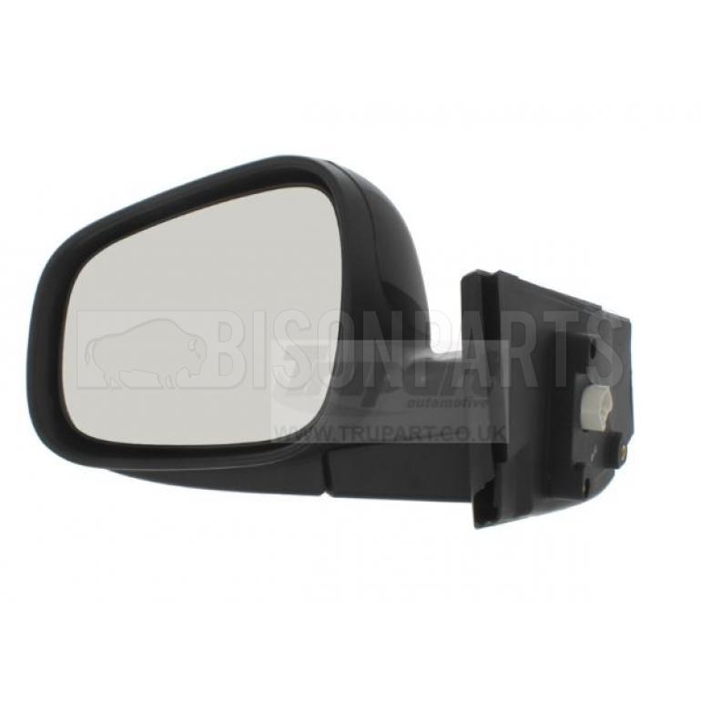 BLACK ELECTRIC ADJUST HEATED MIRROR HEAD PASSENGER SIDE LH