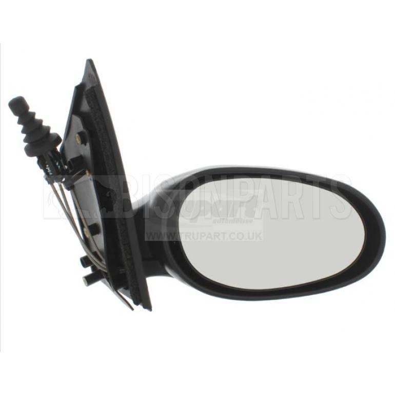 BLACK TEXTURED CABLE ADJUST MIRROR HEAD DRIVER SIDE RH