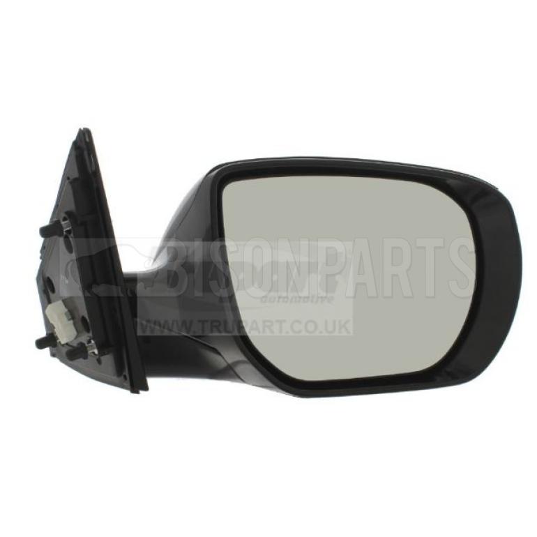 BLACK ELECTRIC ADJUST HEATED MIRROR HEAD DRIVER SIDE RH