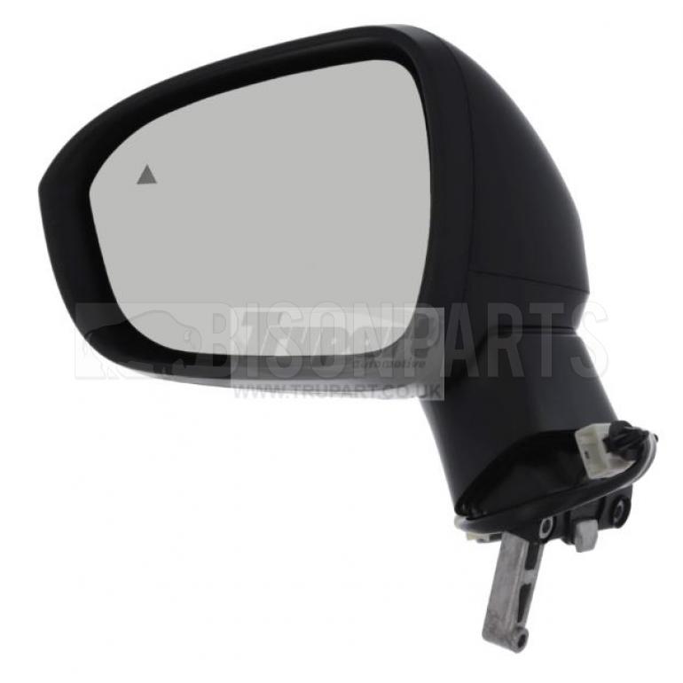 PRIMED ELECTRIC ADJUST HEATED MIRROR HEAD PASSENGER SIDE LH