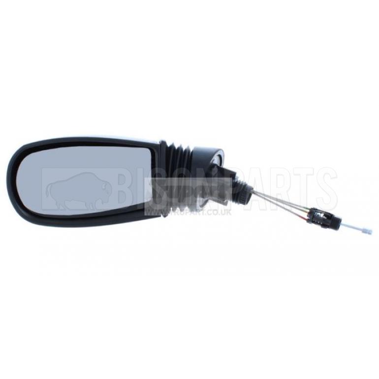 BLACK TEXTURED CABLE ADJUST MIRROR HEAD PASSENGER SIDE LH
