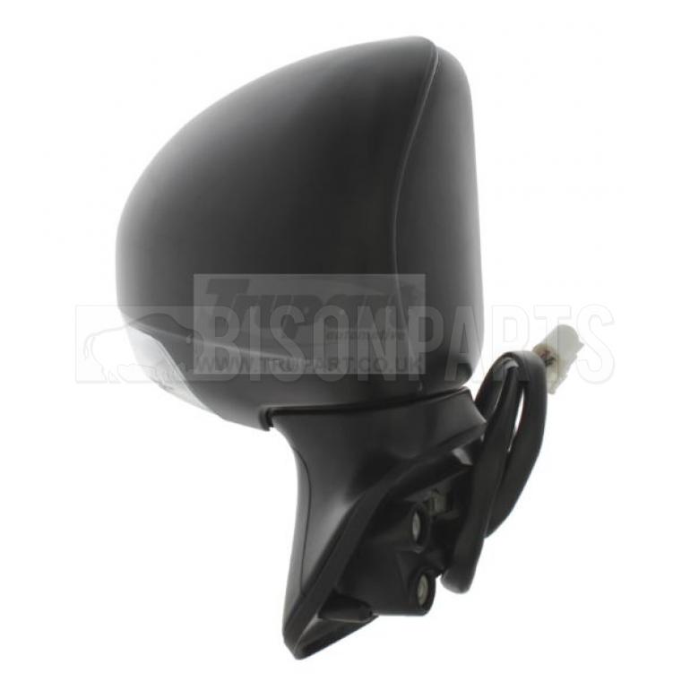 BLACK ELECTRIC ADJUST HEATED MIRROR HEAD DRIVER SIDE RH