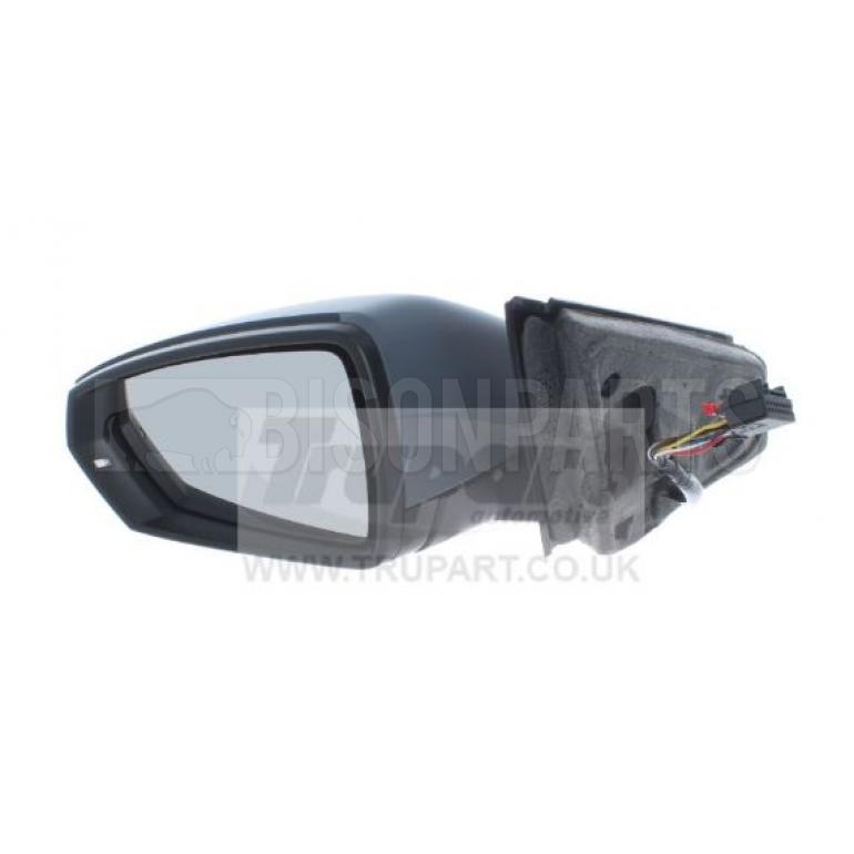 PRIMED ELECTRIC ADJUST HEATED MIRROR HEAD PASSENGER SIDE LH