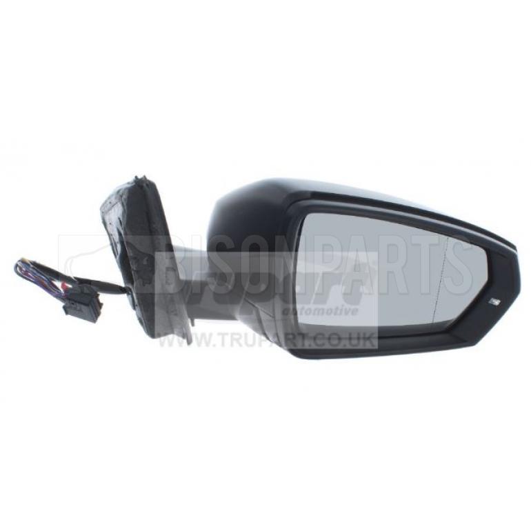 PRIMED ELECTRIC ADJUST POWER FOLDING HEATED MIRROR HEAD DRIVER SIDE RH
