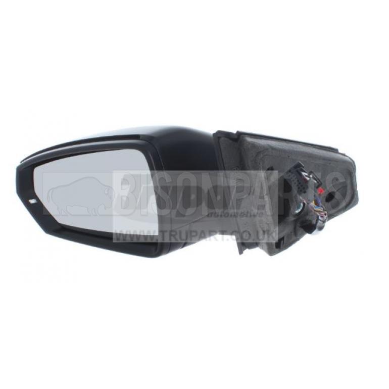 PRIMED ELECTRIC ADJUST POWER FOLDING HEATED MIRROR HEAD PASSENGER SIDE LH