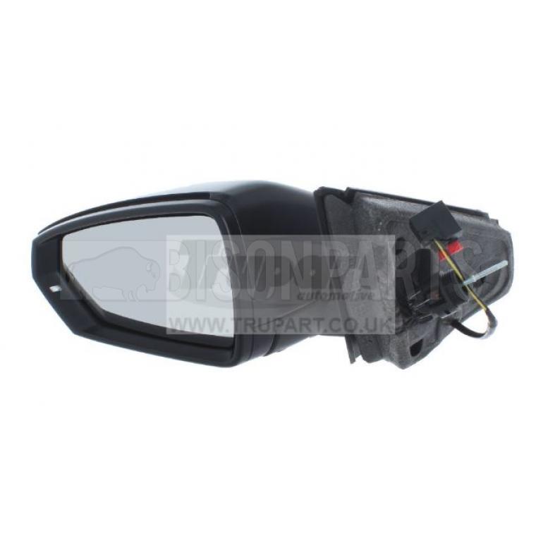 BLACK TEXTURED CABLE ADJUST MIRROR HEAD PASSENGER SIDE LH