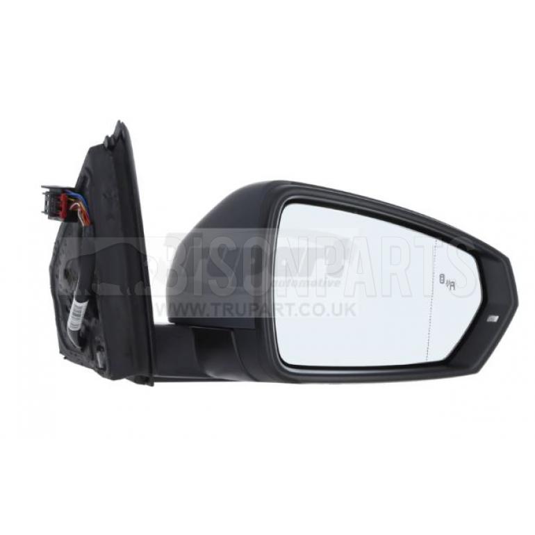 PRIMED ELECTRIC ADJUST POWER FOLDING HEATED MIRROR HEAD DRIVER SIDE RH
