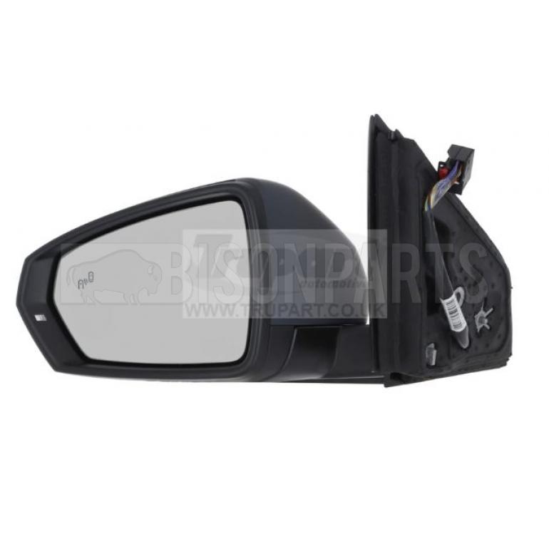 PRIMED ELECTRIC ADJUST POWER FOLDING HEATED MIRROR HEAD PASSENGER SIDE LH