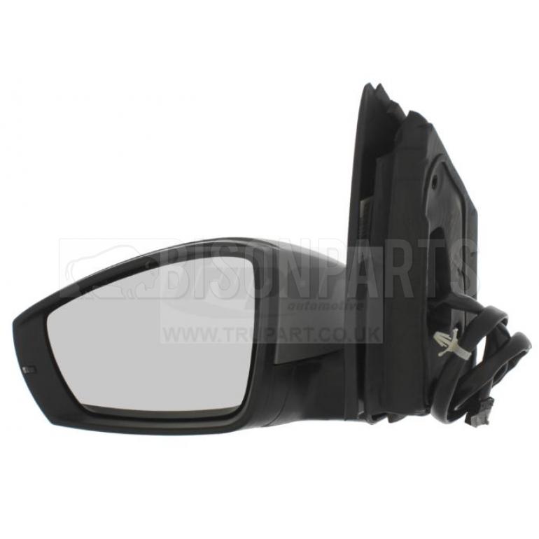 GREY ELECTRIC ADJUST POWER FOLDING HEATED MIRROR HEAD PASSENGER SIDE LH