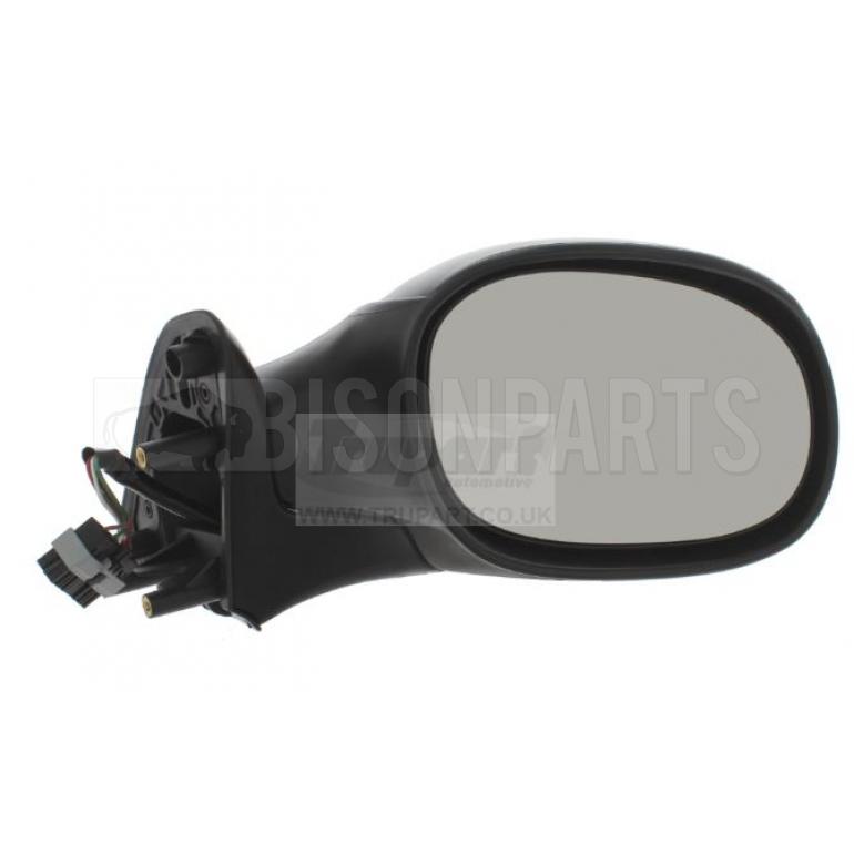 BLACK TEXTURED ELECTRIC ADJUST HEATED MIRROR HEAD DRIVER SIDE RH