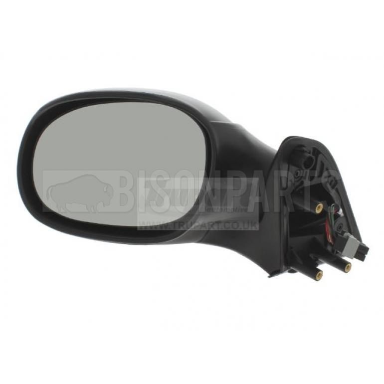 BLACK TEXTURED ELECTRIC ADJUST HEATED MIRROR HEAD PASSENGER SIDE LH