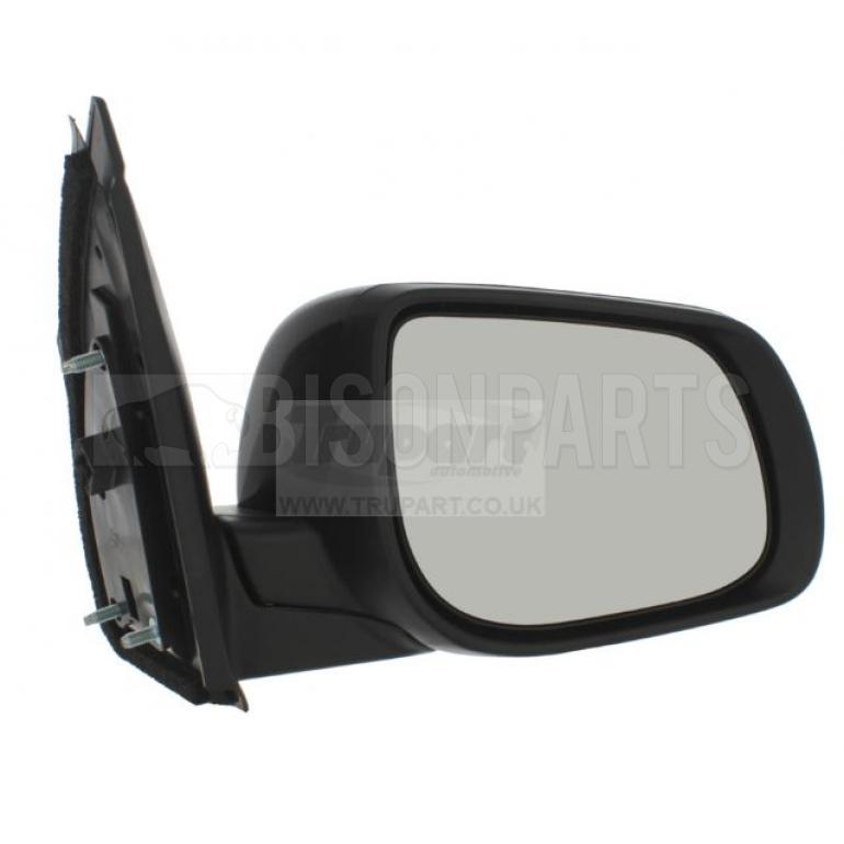 UNPRIMED BLACK ELECTRIC ADJUST HEATED MIRROR HEAD DRIVER SIDE RH