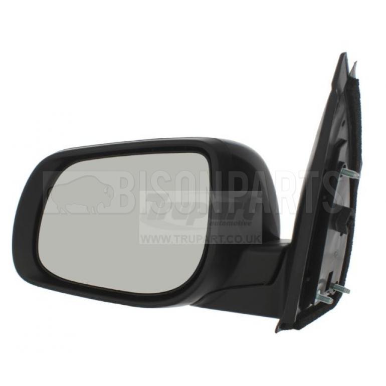 UNPRIMED BLACK ELECTRIC ADJUST HEATED MIRROR HEAD PASSENGER SIDE LH