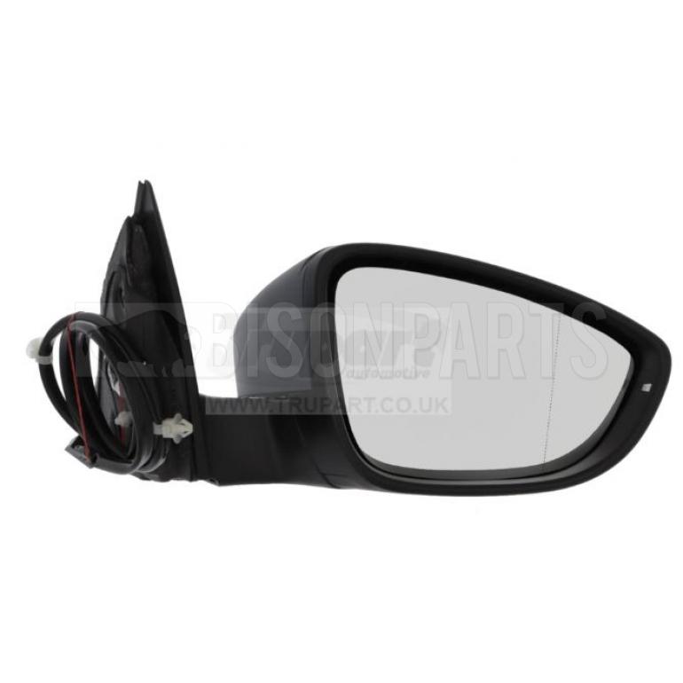 PRIMED ELECTRIC ADJUST POWER FOLDING HEATED MIRROR HEAD DRIVER SIDE RH
