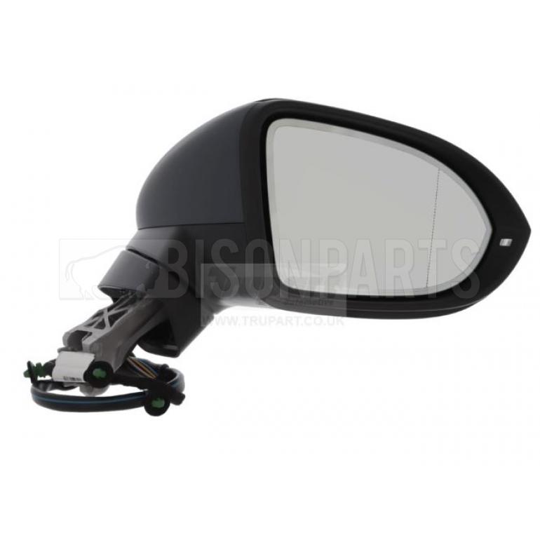 PRIMED ELECTRIC ADJUST POWER FOLDING HEATED MIRROR HEAD DRIVER SIDE RH