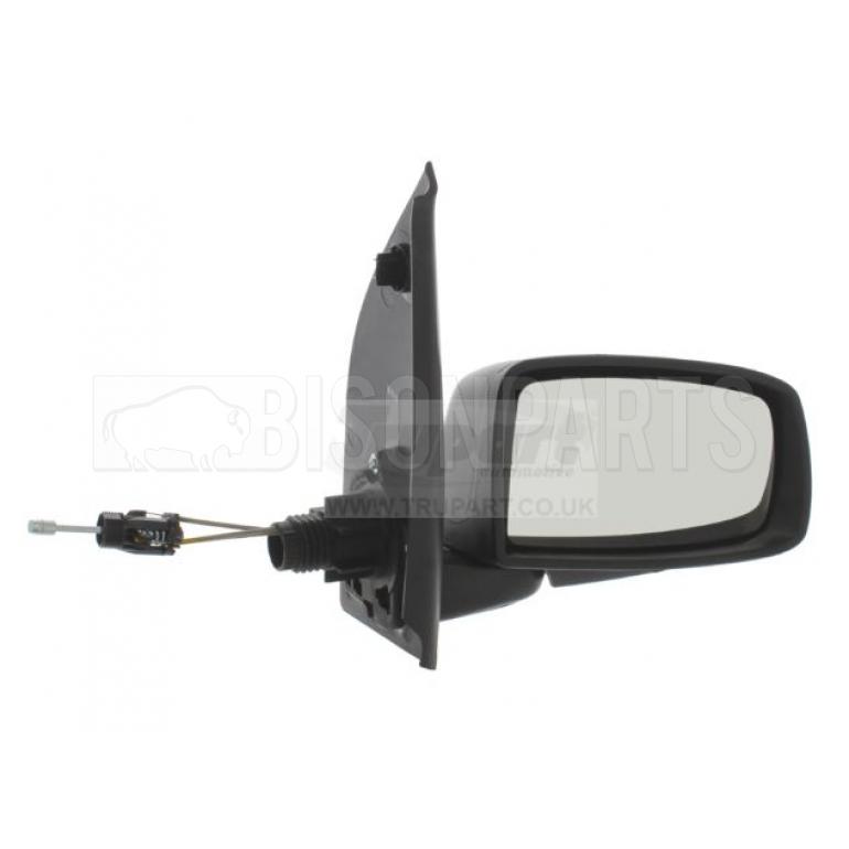 BLACK TEXTURED CABLE ADJUST MIRROR HEAD DRIVER SIDE RH