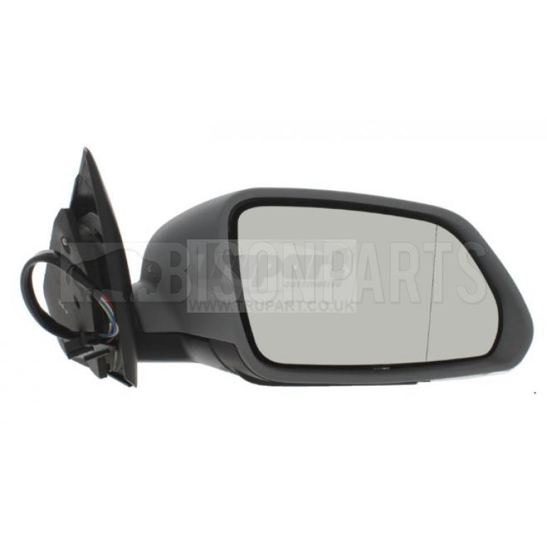 PRIMED ELECTRIC ADJUST HEATED MIRROR HEAD DRIVER SIDE RH