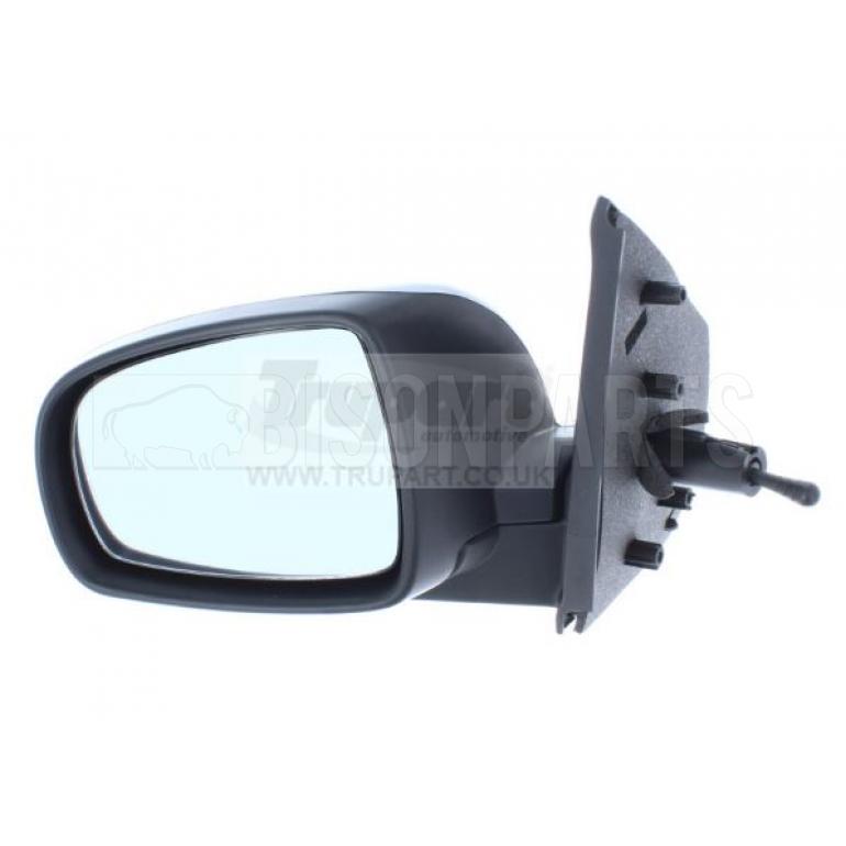 BLACK TEXTURED CABLE ADJUST MIRROR HEAD PASSENGER SIDE LH