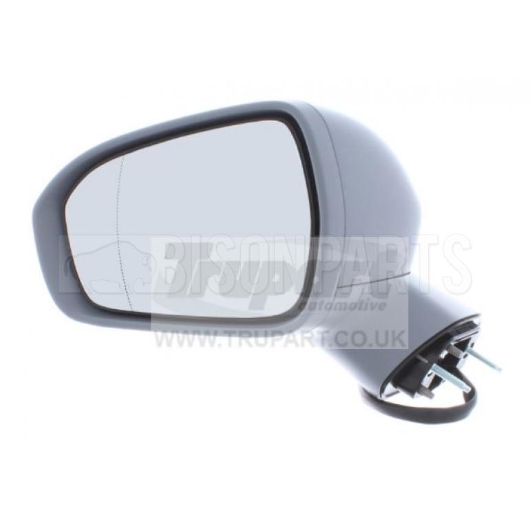 PRIMED ELECTRIC ADJUST POWER FOLDING HEATED MIRROR HEAD PASSENGER SIDE LH