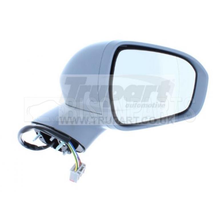 PRIMED ELECTRIC ADJUST HEATED MIRROR HEAD DRIVER SIDE RH