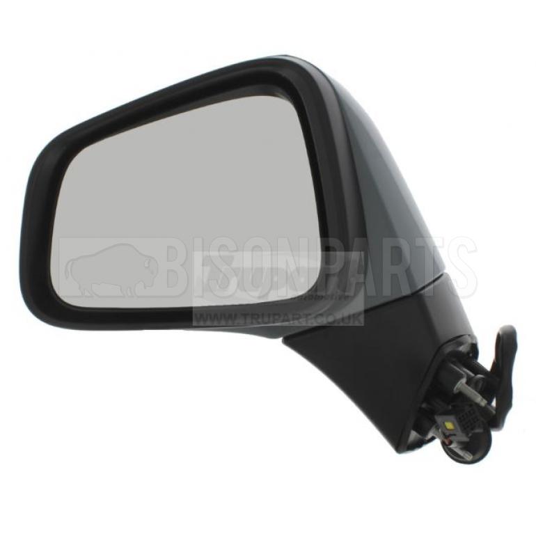 GREY ELECTRIC ADJUST POWER FOLDING HEATED MIRROR HEAD PASSENGER SIDE LH
