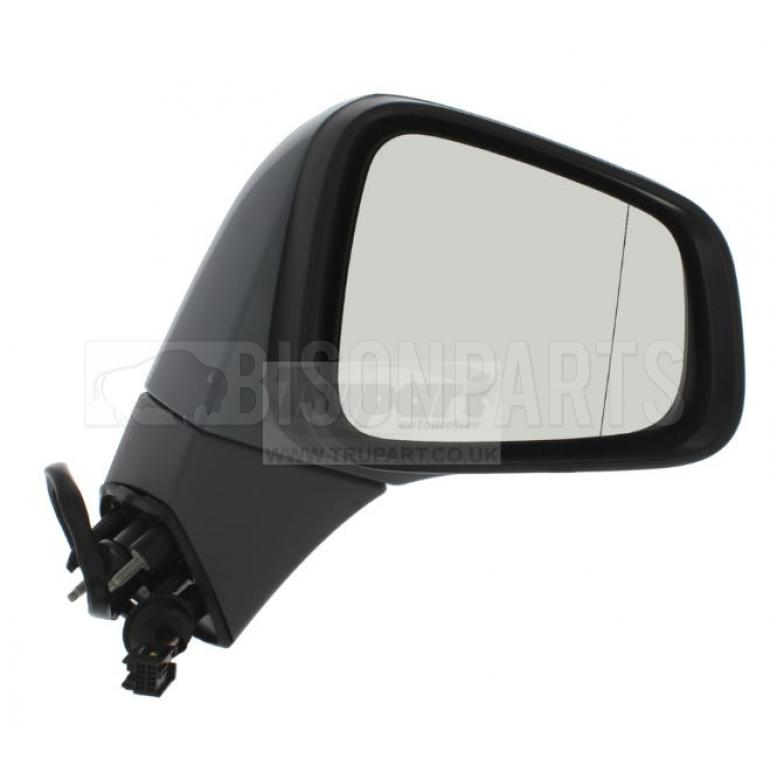GREY ELECTRIC ADJUST POWER FOLDING HEATED MIRROR HEAD DRIVER SIDE RH
