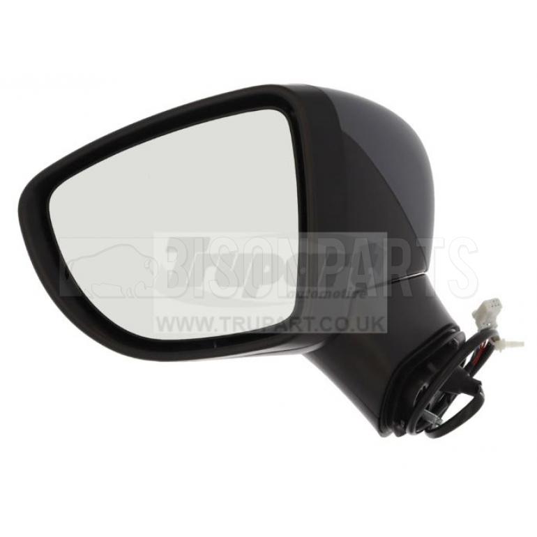 PRIMED ELECTRIC ADJUST MIRROR HEAD PASSENGER SIDE LH