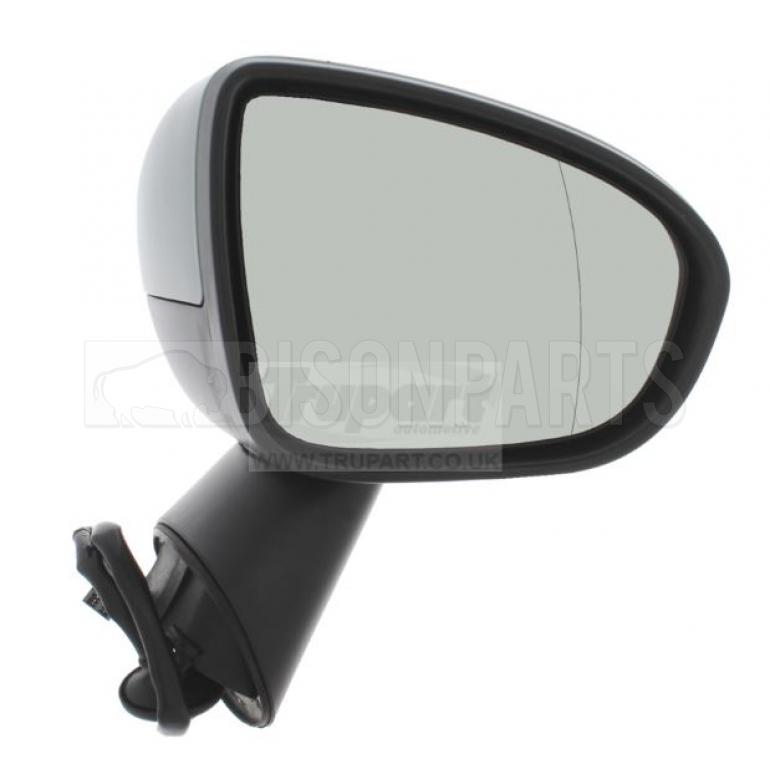 BLACK & PRIMED ELECTRIC ADJUST HEATED MIRROR HEAD DRIVER SIDE RH