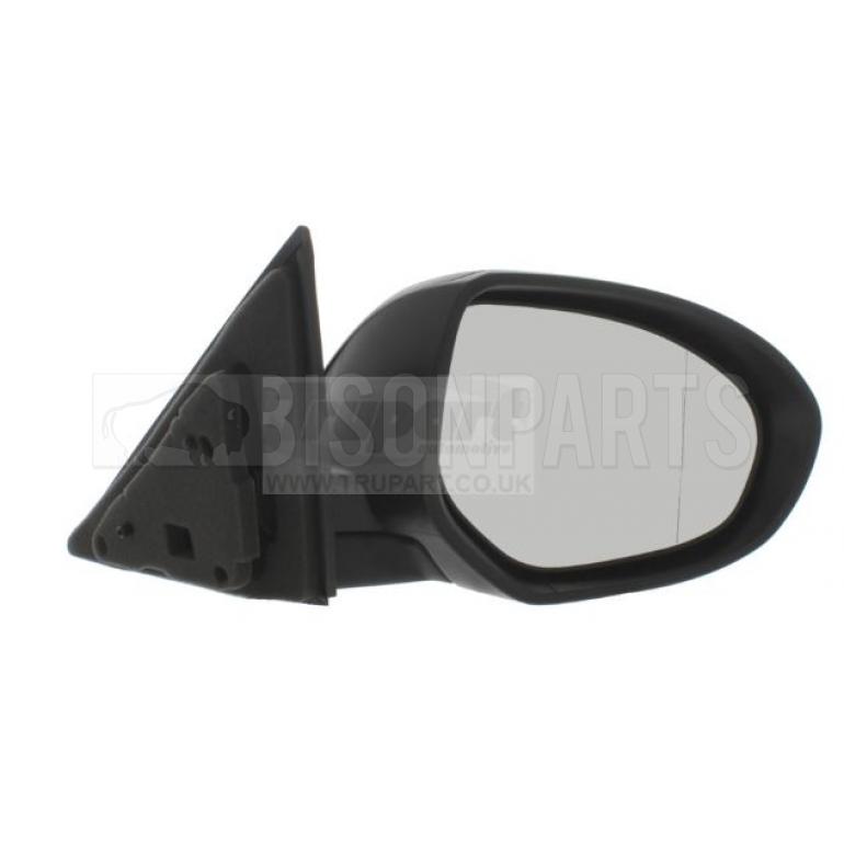 BLACK ELECTRIC ADJUST HEATED MIRROR HEAD DRIVER SIDE RH
