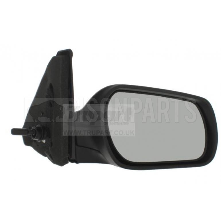 BLACK TEXTURED CABLE ADJUST MIRROR HEAD DRIVER SIDE RH