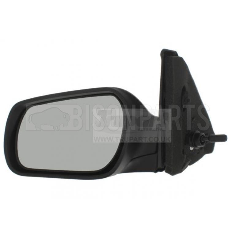 BLACK TEXTURED CABLE ADJUST MIRROR HEAD PASSENGER SIDE LH