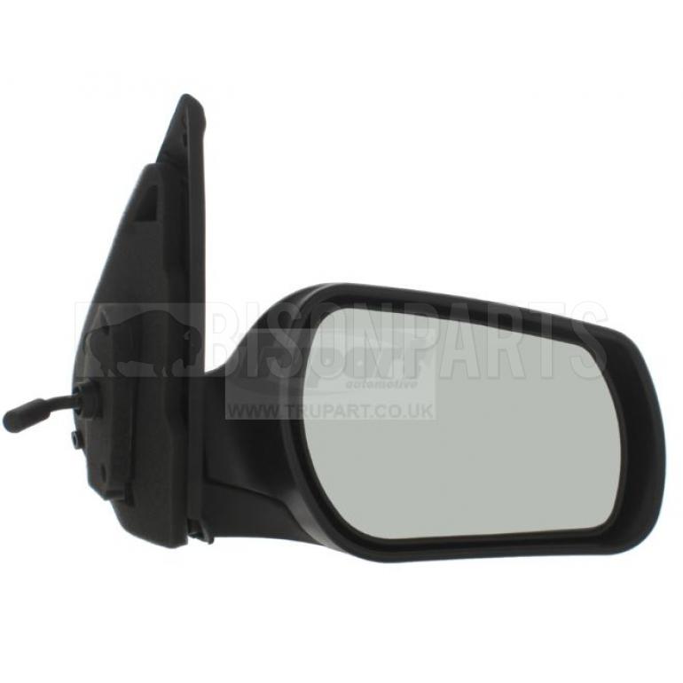 BLACK TEXTURED CABLE ADJUST MIRROR HEAD DRIVER SIDE RH