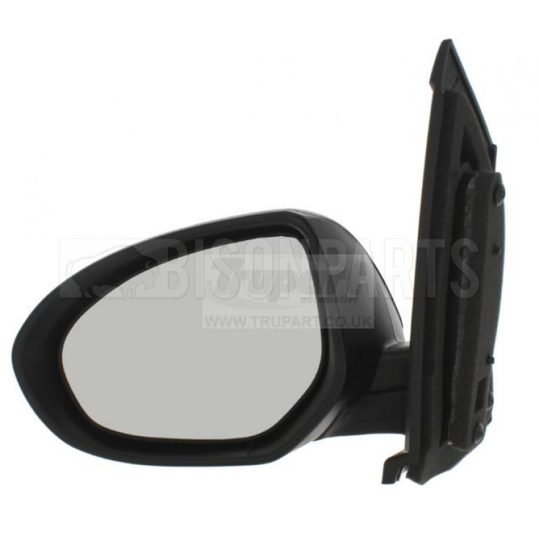 BLACK ELECTRIC ADJUST HEATED MIRROR HEAD PASSENGER SIDE LH