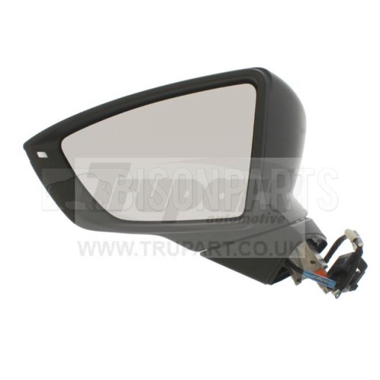 PRIMED ELECTRIC ADJUST HEATED MIRROR HEAD PASSENGER SIDE LH