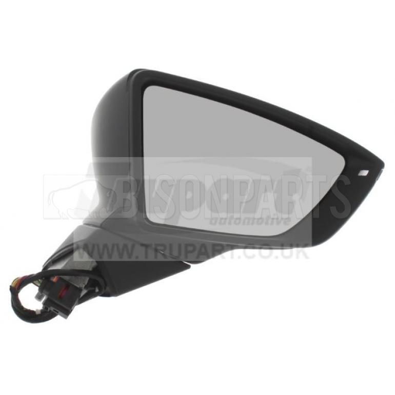 PRIMED ELECTRIC ADJUST POWER FOLDING HEATED MIRROR HEAD DRIVER SIDE RH
