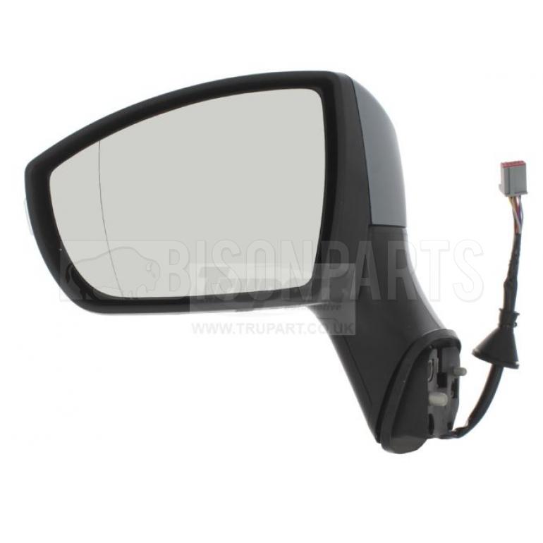 PRIMED ELECTRIC ADJUST HEATED MIRROR HEAD PASSENGER SIDE LH