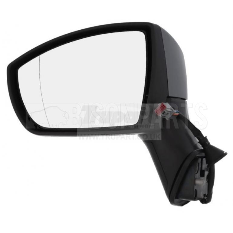PRIMED ELECTRIC ADJUST POWER FOLDING HEATED MIRROR HEAD PASSENGER SIDE LH
