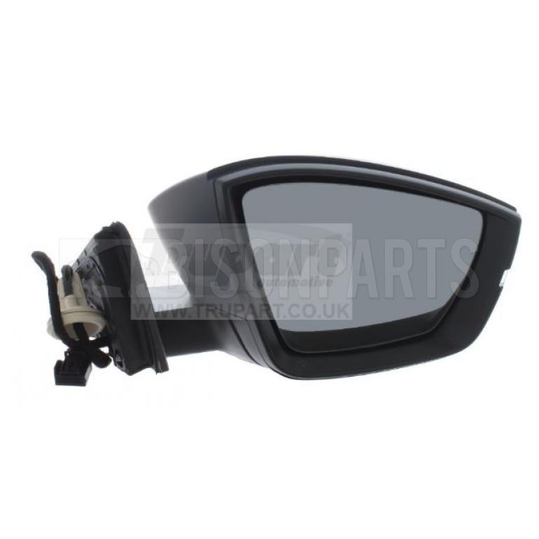 PRIMED ELECTRIC ADJUST POWER FOLDING HEATED MIRROR HEAD DRIVER SIDE RH
